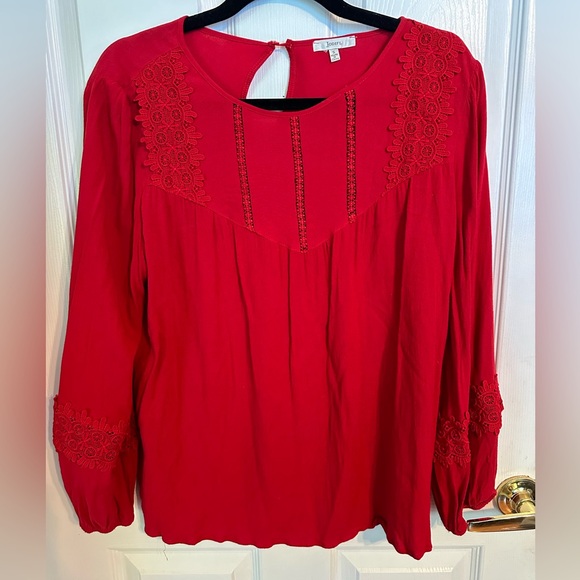 JODIFL red blouse - Picture 1 of 3